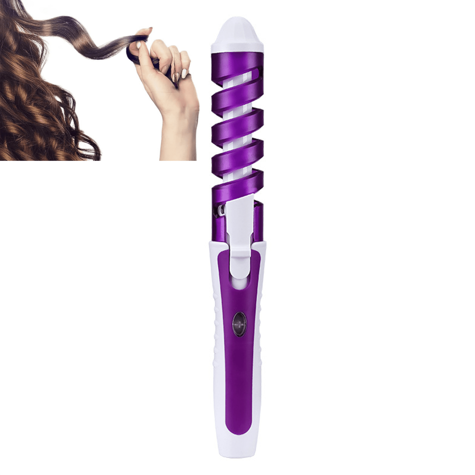 2024 New Hair Straight and Curler Scalding Spiral Curling Rod Curler