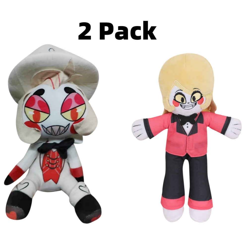 2024 New Hazbin-Hotel Plush Toys,Charlie Morningstar Plush Toy,Lucifer  Stuffed Toys,Lucifer Plushie Toys Suitable as a Gift for Fans,Children, ...