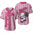 2024 New Hello Kitty Baseball Lovely Personalized Cartoon Print