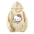2024 New Hello Kitty Cartoon Family Women Hoodie Cartoon Anime Men