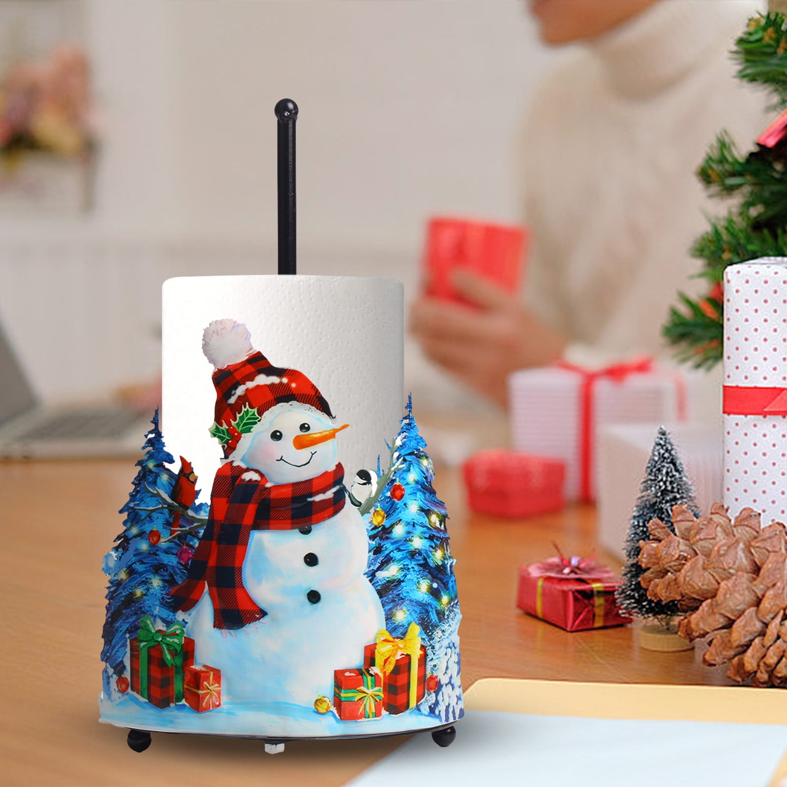 2024 New Hooks/Hangers/Holders Clearance Paper Towel Kitchen Decoration