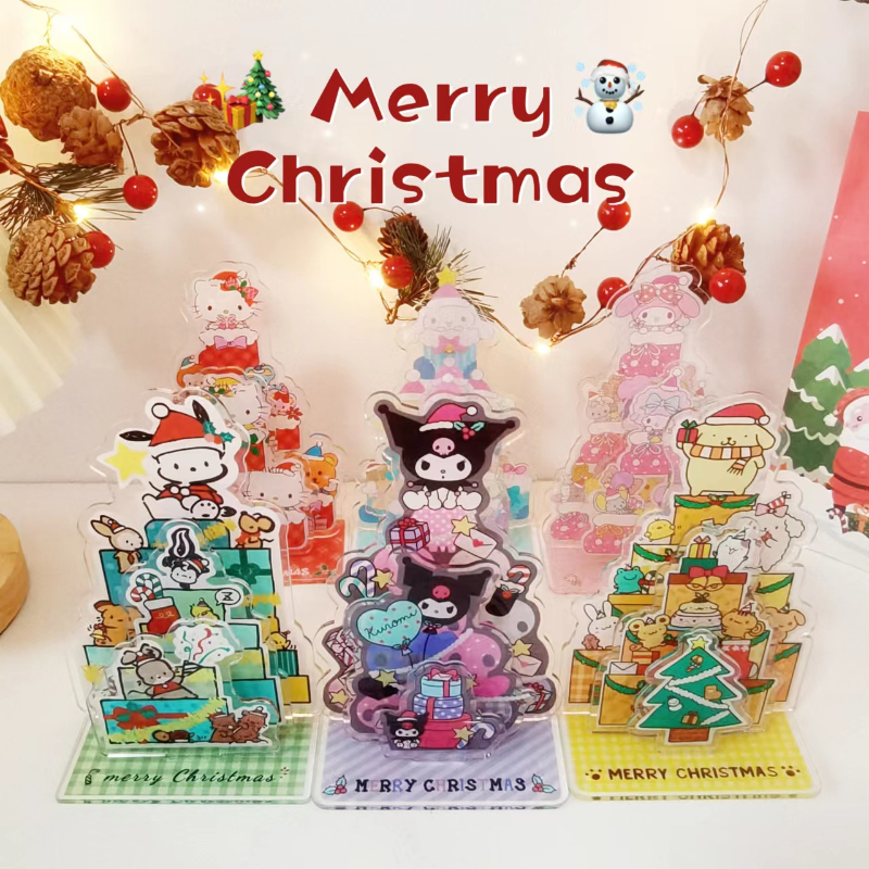 2024 New Kawaii Sanrio Christmas Gift Combination Handmade DIY Student