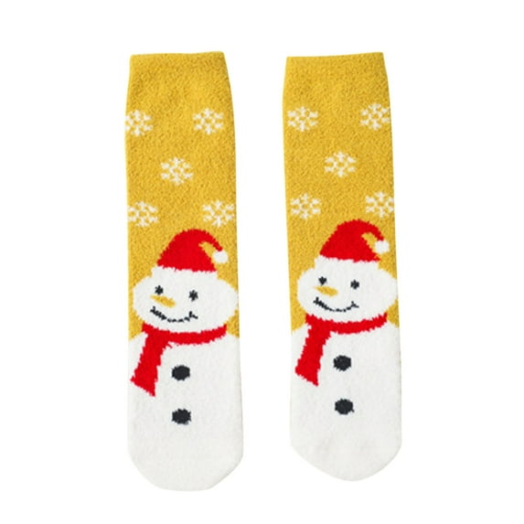 2024 New Kids Baby Girls Boys Toddler Boys Underwear Christmas Warm Sleep Kids Socks Little Girls Long Socks Knee Socks Toddler Boys Slipper Stocking Soft Shoes Long Socks for Boys Socks Medi