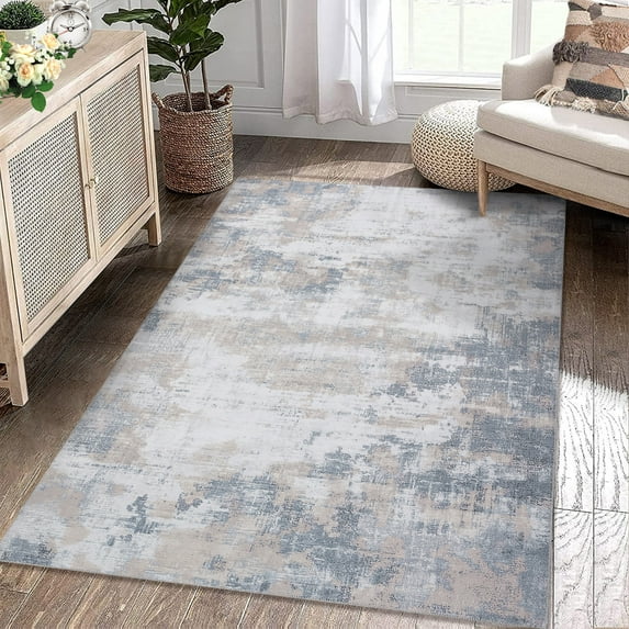 2024 New Kitchen Room Rug Thin Runner Rugs for Hallway, Washable Runner Rug, Modern Abstract Area Rug, Soft Carpet Runner for Bathroom Kitchen Bedroom