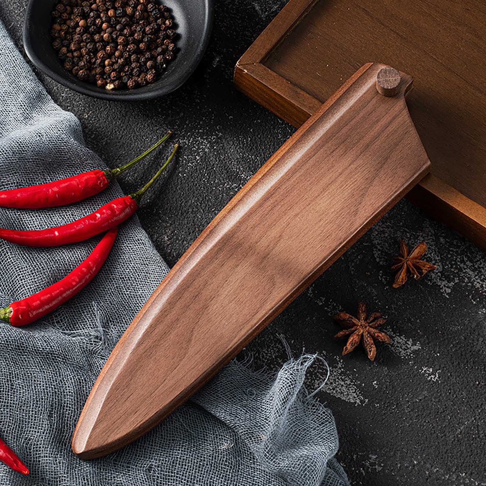 2024 New Kitchen Utensils & Gadgets Clearance Japanese Chef Knife Wood Sheath Chef Knife Case