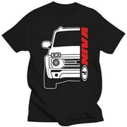 2024 New Lada Niva Bronto Car Auto Black T-Shirt 100% Cotton Xs-3Xl Graphic Tees With Unisex Menswear Streetwear Tops
