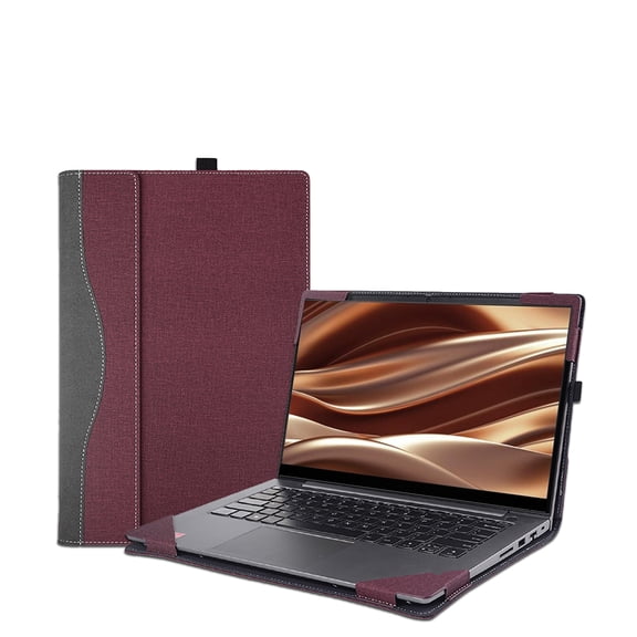 2024 New Laptop Cover Case for 16 inch Lenovo ThinkPad E16 Gen2 & for 2023 Lenovo ThinkPad E16 Gen1,PU leather Protective Shell Detachable Laptop Sleeve Accessories