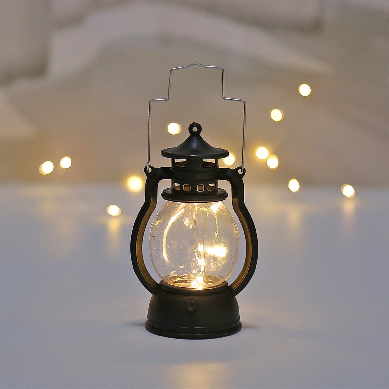 2024 New Led Light-Emitting Retro Lantern Hanging Spherical
