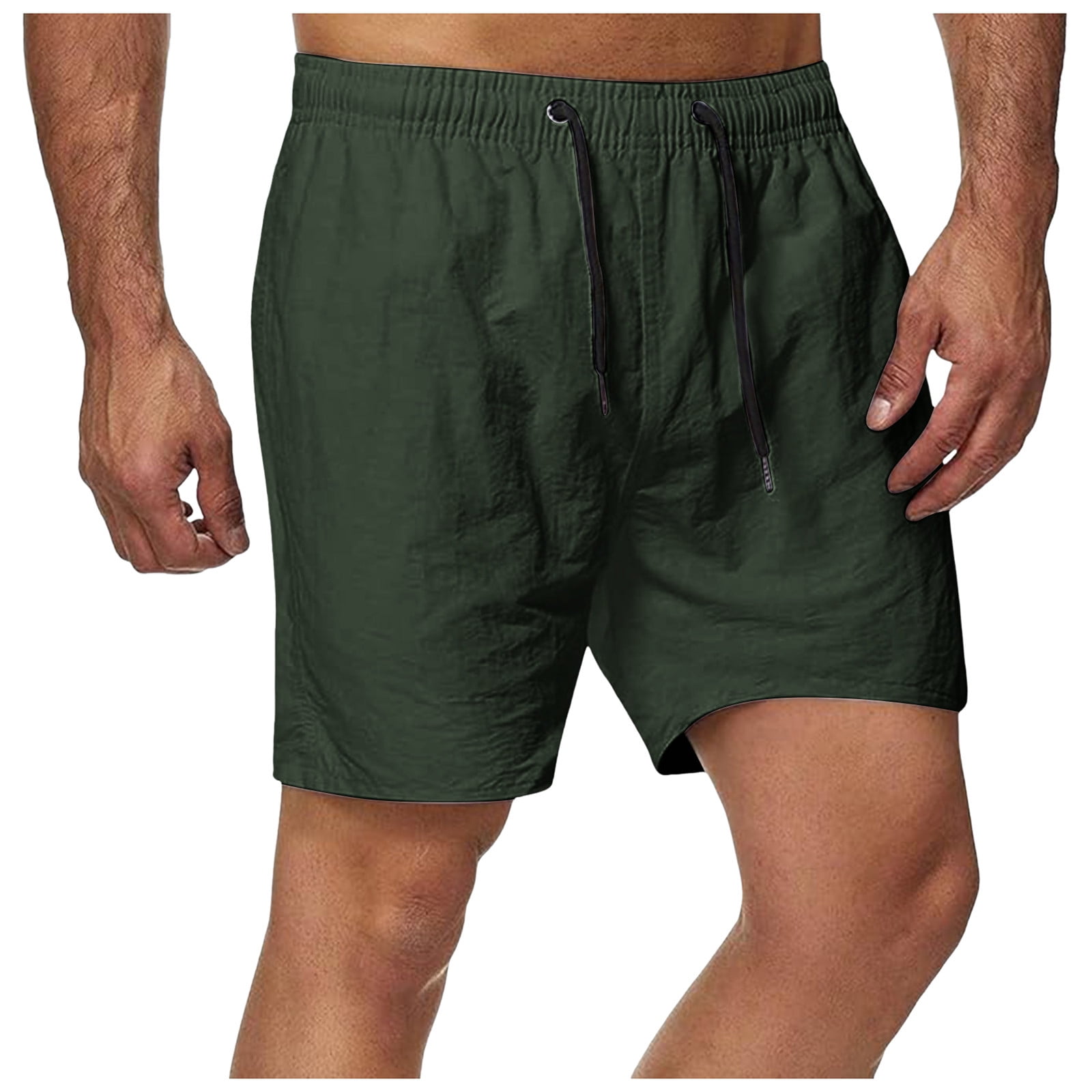 2024 New Mens Casual Shorts Candy Mens Running Shorts with Pockets