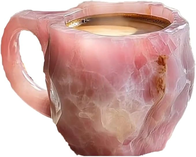 2024 New Mineral Crystal Coffee Mug, Made of High Quality Resin