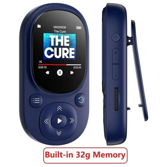 2024 New Mini Clip MP3 Player Portable Sports Music Player HiFi Lossless Music MP3 With Bluetooth, FM Radio, Recording