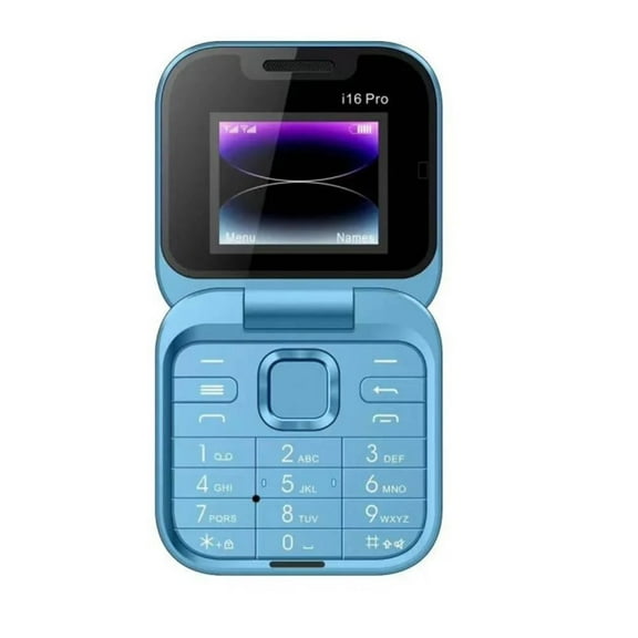 2024 New Mini Flip Mobile Phone 2 SIM Card Small Display Foldable Cell Phone, Unlocked Flip Phone 2G Flip Cell Phone for Seniors (C)
