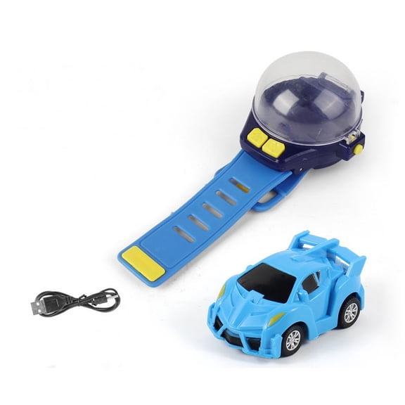 2024 New Mini Remote Control Car Watch Toy, 2.4 GHz Cartoon Remote Control Watch Racing Car, USB Charging Remote Control Car, Wa