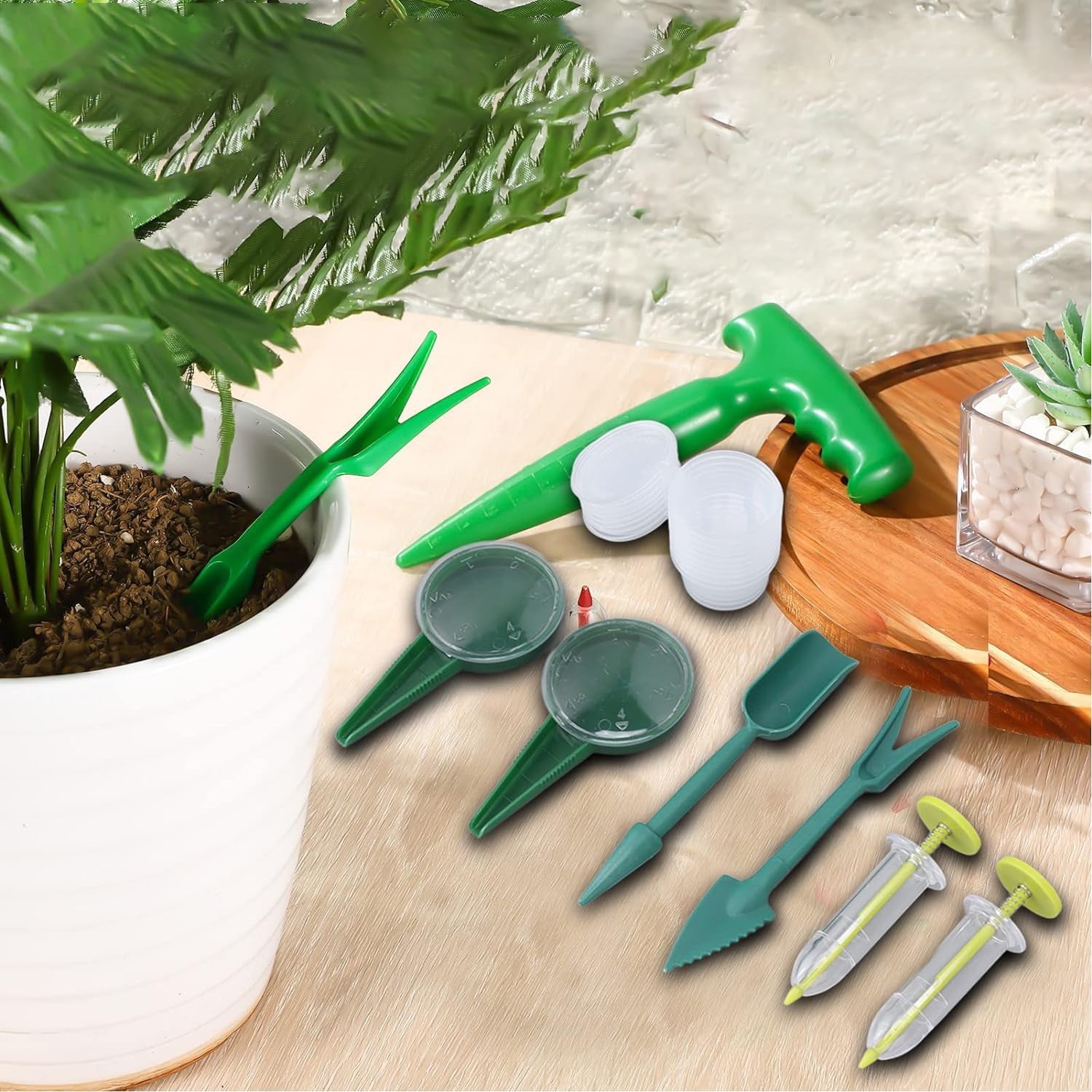 2024 New Mini Seed Spreader, Small Seed Planter Tool, Lightweight ...
