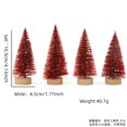 2024 New Mini Small Christmas Tree Desktop Ornaments Christmas