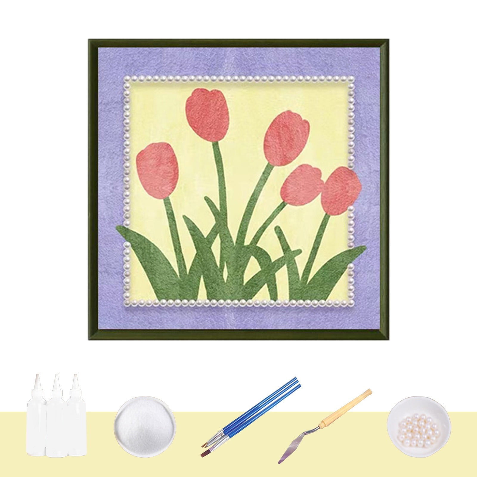 2024 New Model DIY Paint by for Adults Beginners Kits Floral DIY Oil