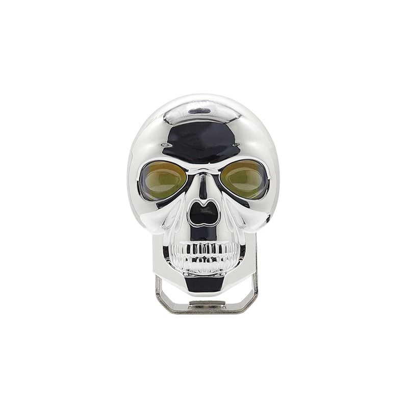 2024 New - Motorcycle Driving Light LED Pod Light Bar Skull Shape Spotlights Auxiliary Light Headlight For Motorcycle Offroad Trucks