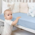 2024 New Muslin Crib Sheet Soft Cotton Crib Mattress Sheet For Boys