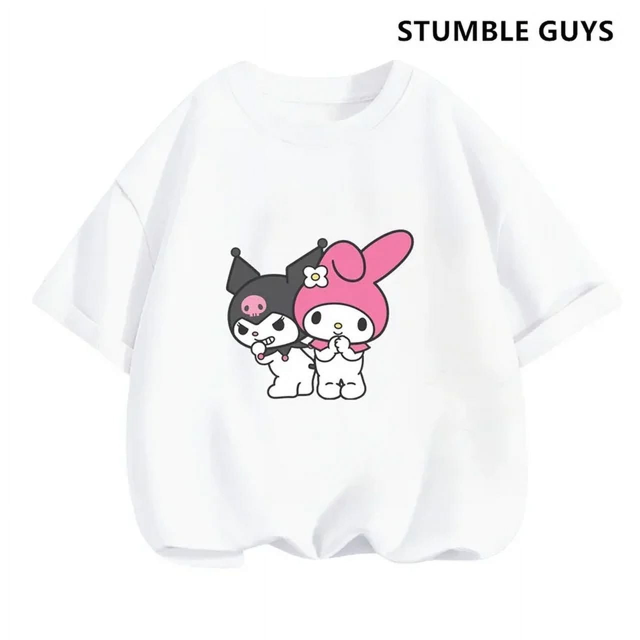 2025 New My Melody Tshirt Anime Summer Multiple Fashion Children's T