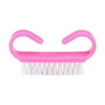2024 New Nail Art Brushes Handle Nail Brush Hand Fingernail Brush