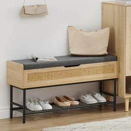 Walmart shoe storage bench hotsell