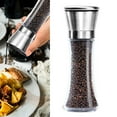 thumbnail image 1 of 2024 New Pepper Grinder - Easy Grip Pepper Mill Grinder or Salt Grinder Refillable - Stainless Steel Peppercorn Grinder with Upgraded Grinding Precision, 1 of 6