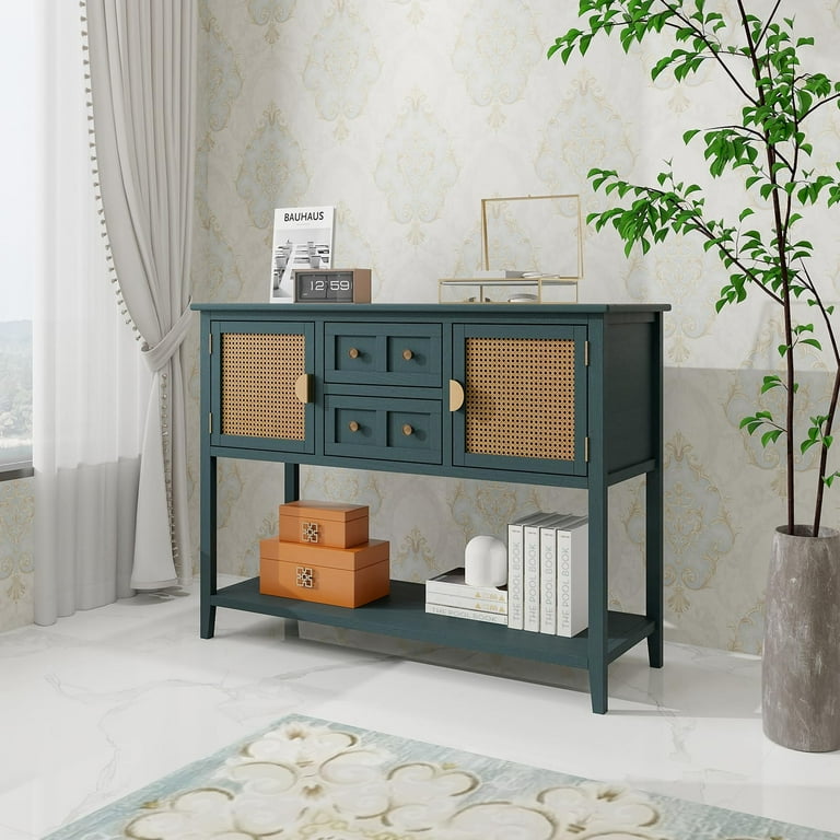 Maison Riviera Rattan Console Table Rattan Sofa Console Table