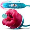 thumbnail image 1 of 2024 New Roses Shape Sucker for Women Toy Sex Tongues Quiet 10 Speed Adult Toys Waterproof Automatic Electric Adult Toys Machine Pleasure Gifts Vibrating Massage Gifts, 1 of 6