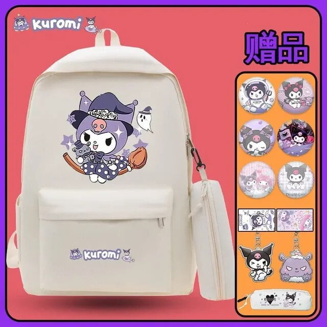 2024 New Sanrio Clow M Schoolbag Student Girls Versatile Large Capacity Backpack Walmart
