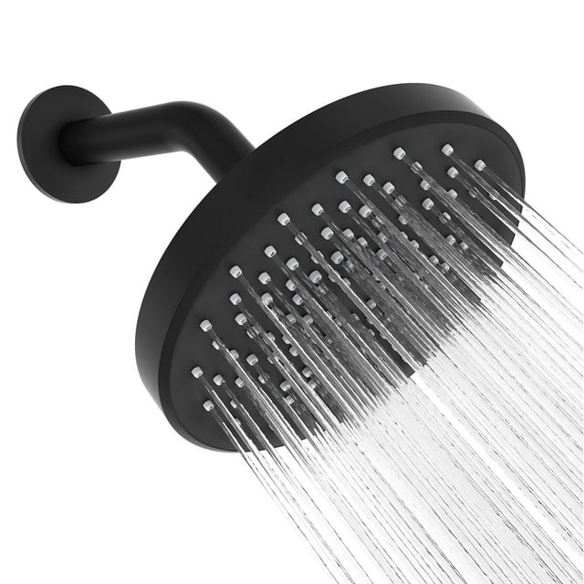 2024 New Shower Head High Pressure Rain Shower Heads with 360°Adjustable Angles, Anti-Clogging Silicone Nozzles, Luxury Bathroom Showerheads Waterfall Showerhead