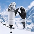 2024 New Ski Gloves For Men And Women Windproof Non Warm And Cold