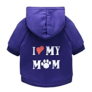 2024 New Small Pet Dog Clothes Chihuahua Sweater Fashion Costume Puppy Cotton Dog Clothes Medium Size Dog Blend T-Shirt