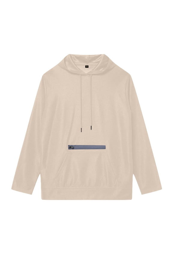 2024 New Sports Sweater Zipper Drawstring