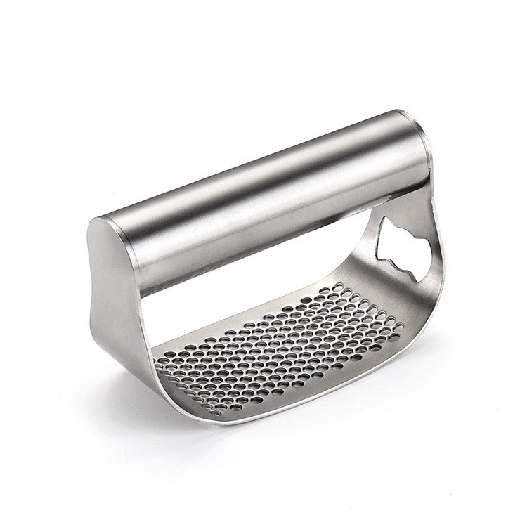 2024 New Stainless Steel Garlic Presser, Garlic Press Rocker, Garlic