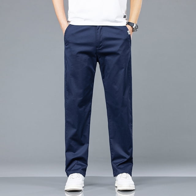 2024 New Summer Thin Men‘s Casual Pants 98 Cotton Business Fashion