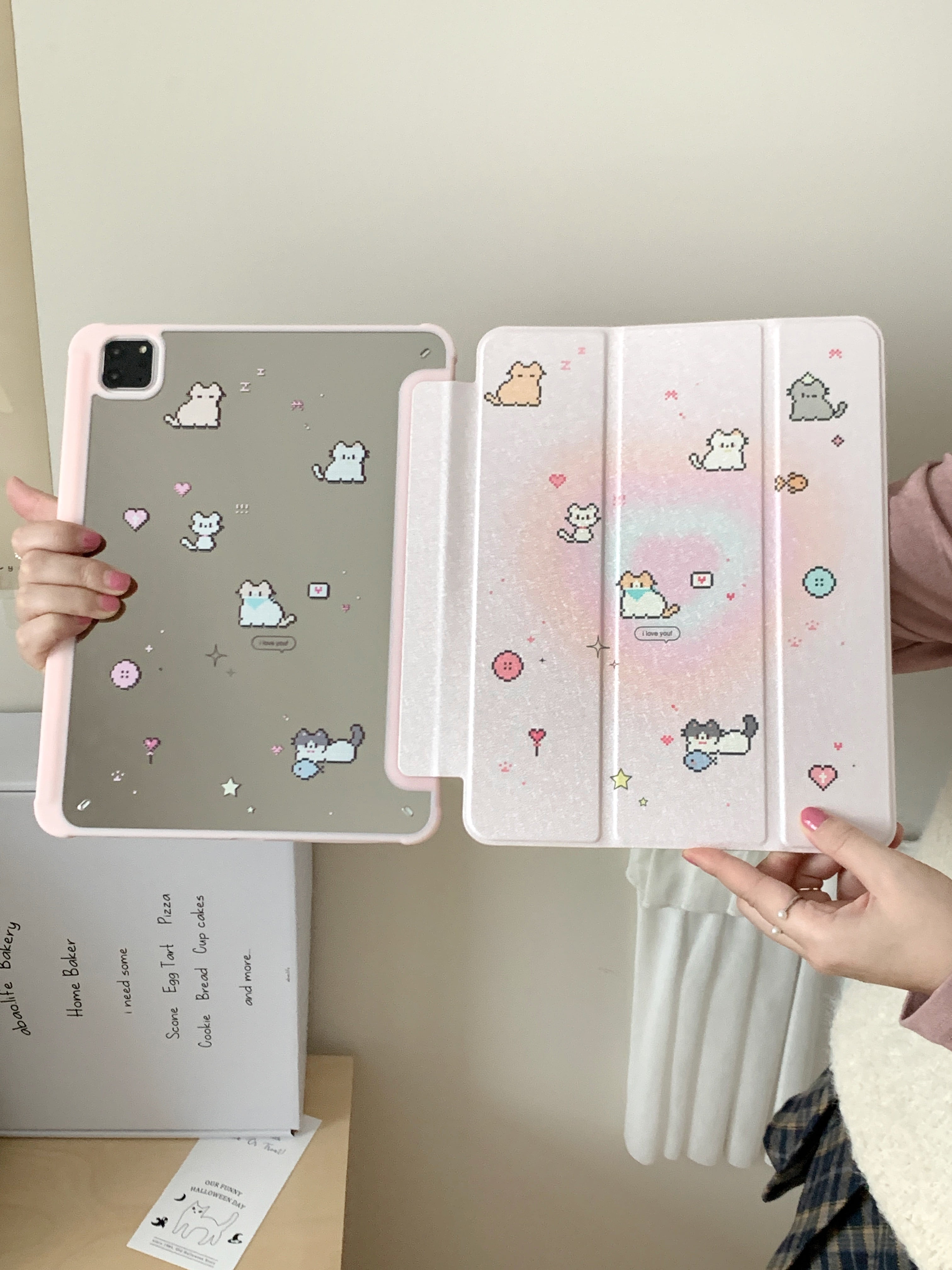 2024 New Tablet Case For iPad Pro 11 12.9 13 M2 M4 2022 Case 9.7 10.2