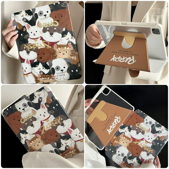 2024 New Tablet Case for iPad Pro Air M2 M4 11 13 inch Case 10.2/9.7/12