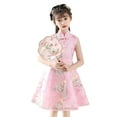 2024 New Toddler Kids Baby Girls Pumpkin Dress Children Fairy Hanfu