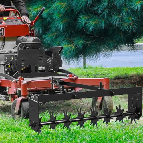 2024 New Tow Behind Spike Aerator, 32 Inch Tow Behind Aerators with