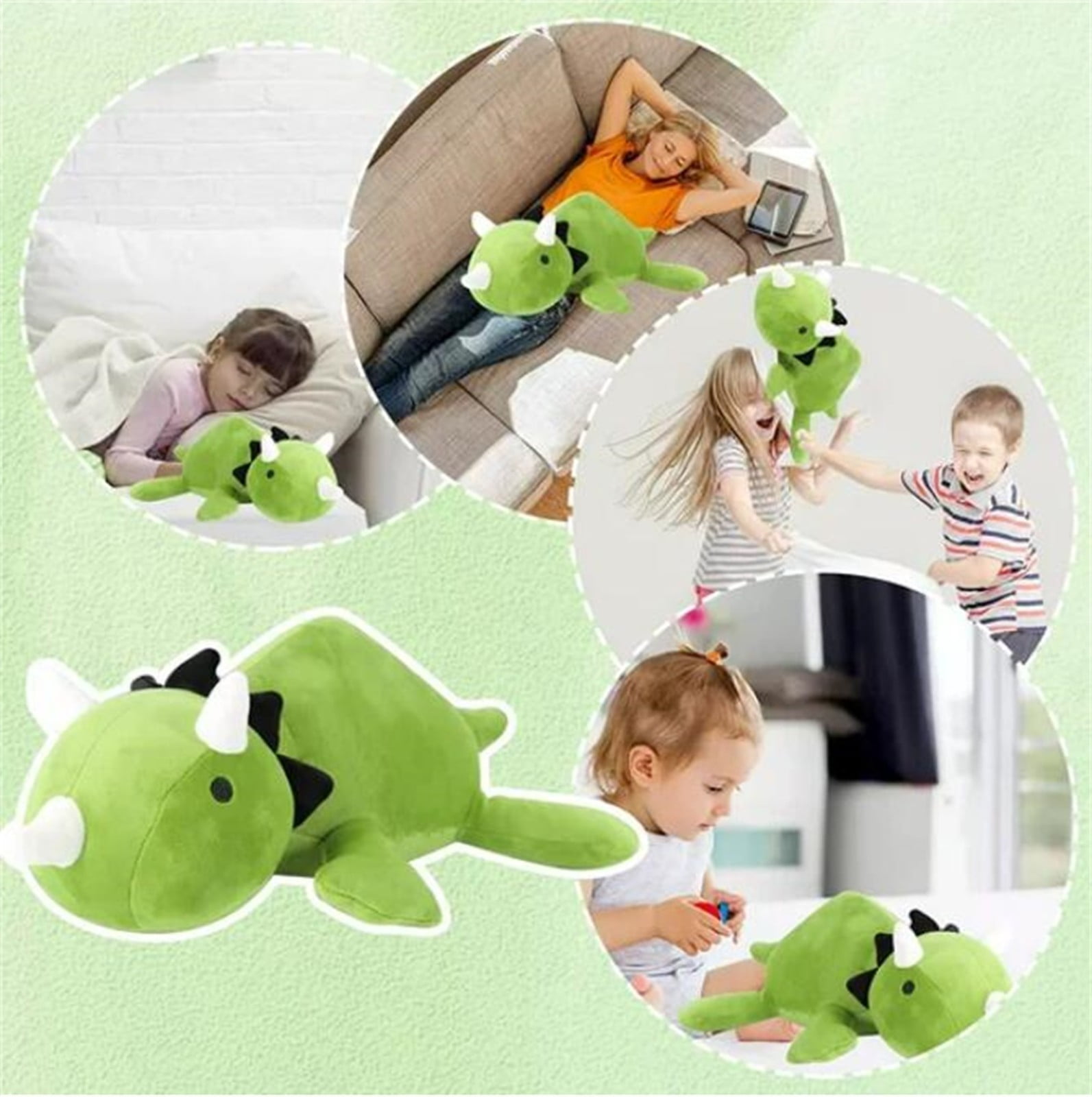 👻 2024 New Toys！ Dinosaur Weighted Plush Weighted Stuffed Animals Plush