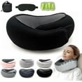 thumbnail image 1 of 2024 New  Travel Neck Pillows for Airplanes, Neck Pillow, Neck Travel Pillow,Stowable U-Shaped Pillow for Airplanes, 1 of 7