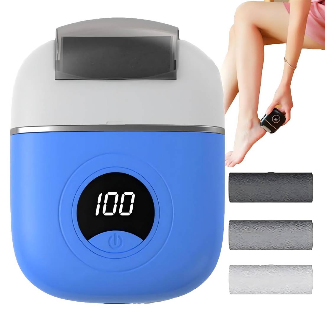 2024 New USB Rechargeable Foot Repair and Grinding Device, Electric