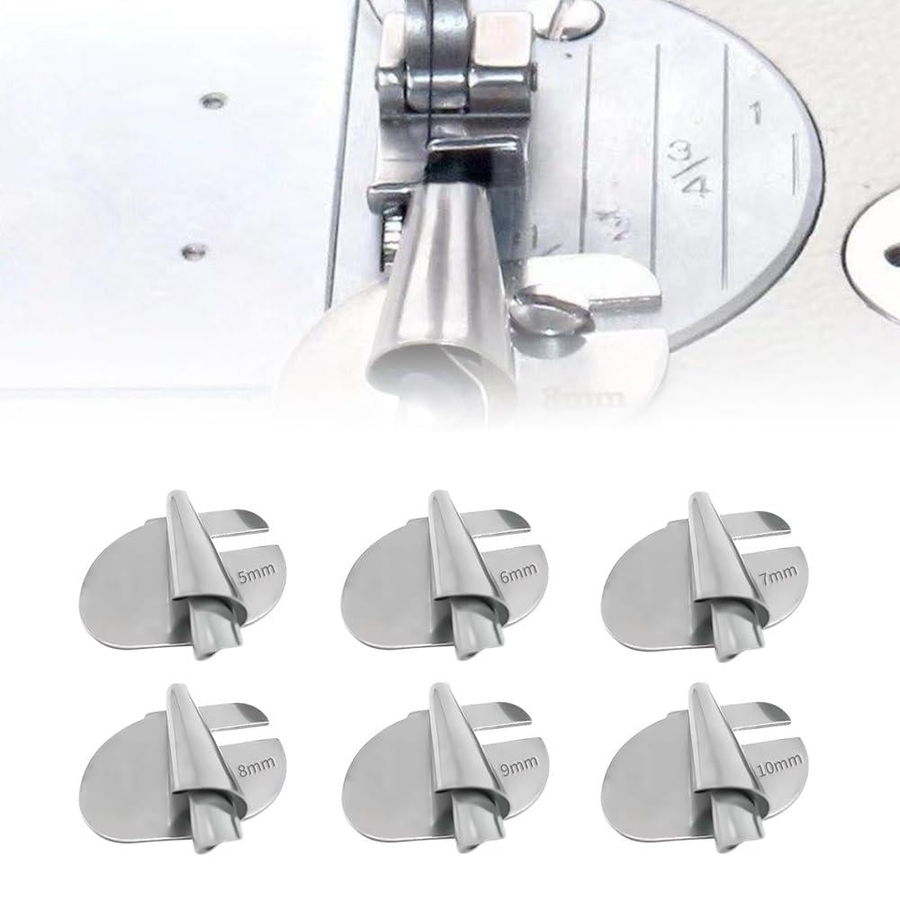 2024 New Universal Sewing Rolled Hemmer Foot, 3mm-10mm 8 Sizes Wide Sewing  Rolled Hem Pressure Foot Sewing Machine, Hemming Presser Foot Kit for  Sewing Rolled 