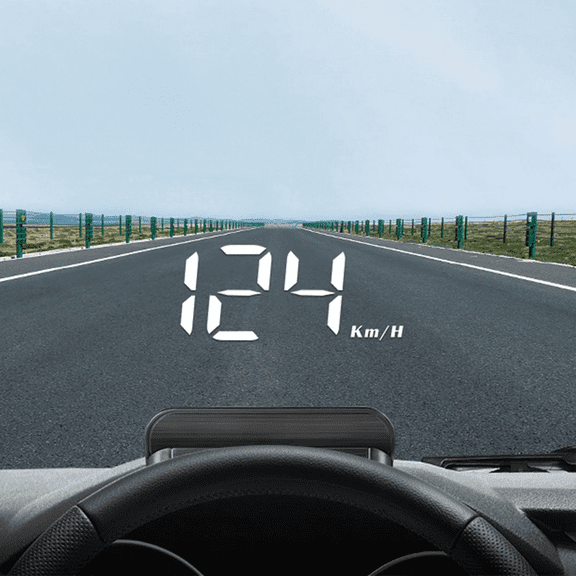 2024 New Up Display, Car Universal Gps Hud, Speedometer Usb Interface, Speed, Driving Direction, Overspeed, Clear Fault, For All Vehicle