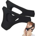 thumbnail image 1 of 2024 New Veralabs Airflow Jaw Strap, Air Flow Jaw Strap for Women Men, Vera Labs Airflow Jaw Strap (2Black), 1 of 7