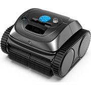 2024 New WYBOT C1 Cordless Robotic Pool Cleaner, 150-Min Runtime, Smart path Planning,  Wall Climbing Full Pool Cleaning for In-Ground Pools up to 1600 sq.ft, Black