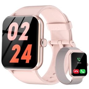 Blackview Smart Watch for Women, Bluetooth Calling, 1.85" HD Screen, Multiple Sport Modes, Message Reminder, Fitness Tracker for Android iOS, IP68 Waterproof, Pink