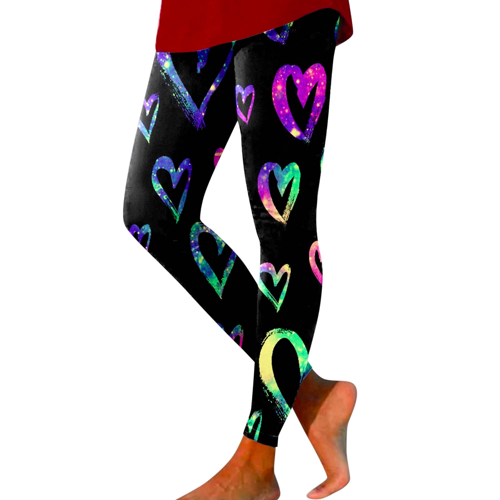 2024 New Women Valentine's Day Print Womens Negligee Short Tights