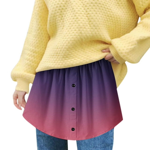 2024 New Women's Mini Shirt Extensions plus Size Leather Skirt All