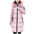 2024 New Women's Winter Down Padded Womens Small Jacket Slim Waist Belt